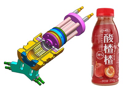 350ml fruit drinks (hot filled)